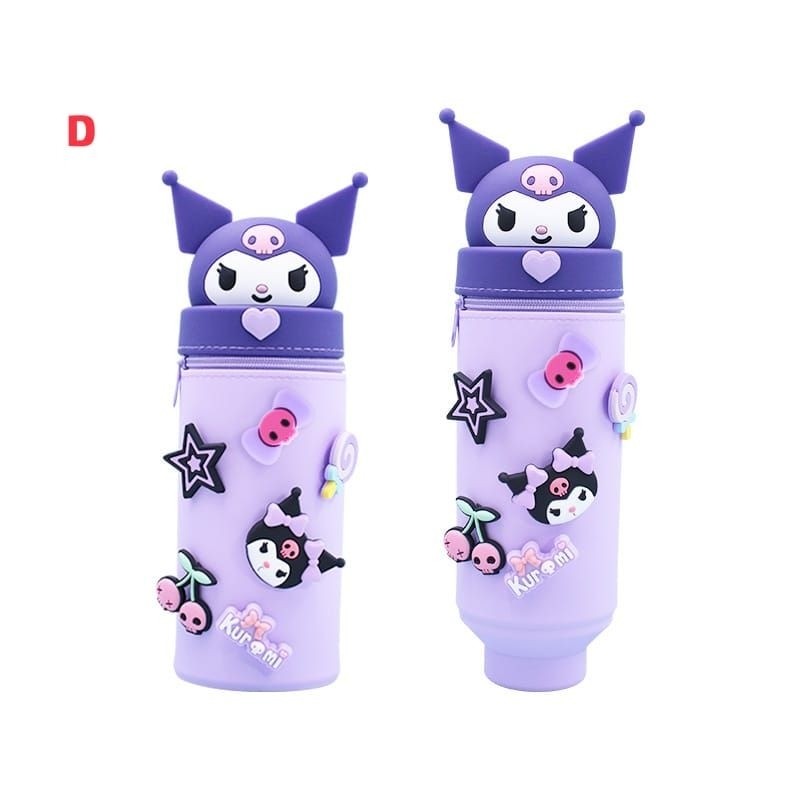

JAMIN MURAH !!!PENCIL CASE SANRIO SILICONE / Kotak pensil anak motif sanrio bahan silikon(BISA LANGSUNG ORDER)