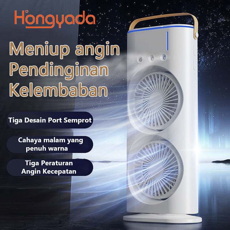 KIPAS GANDA UAP SEMPROT KIPAS ANGIN PENDINGIN RUANGAN AC PORTABLE KIPAS ANGIN PENDINGIN SPRAY AIR CO