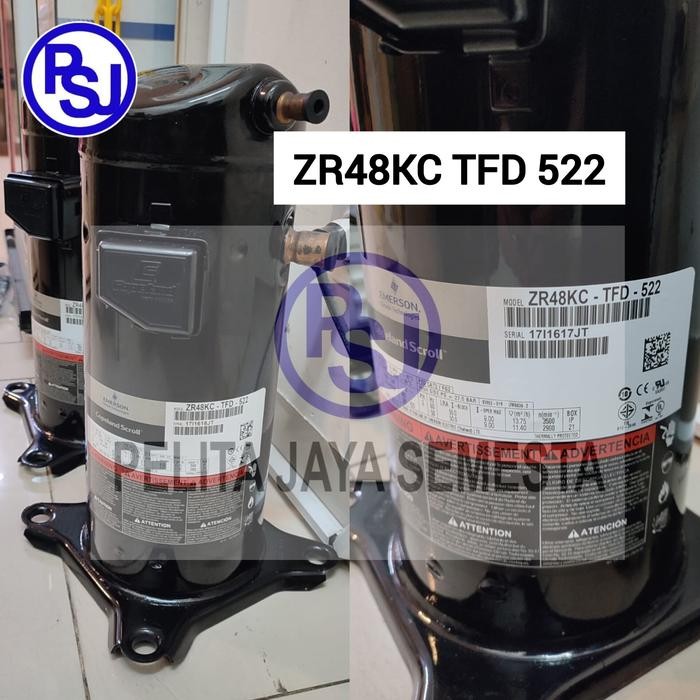 Kompresor Copeland ZR48KC-TFD-522 / Compressor Copeland ZR48KC TFD 522 / Compressor Scroll / ZR48KC 