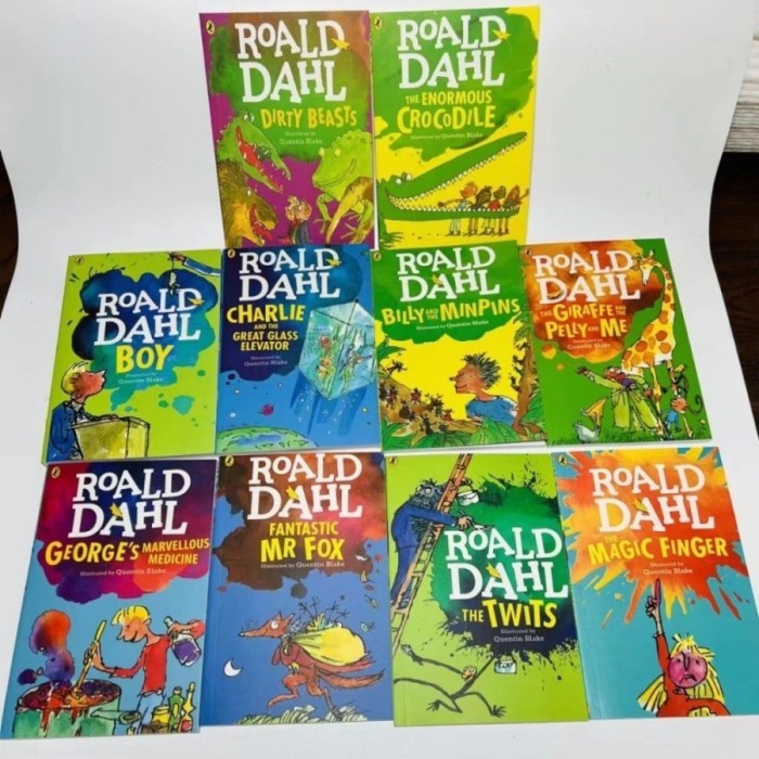 

Roald Dahl Collection 20 Books Buku Impor Anak English Imported Book