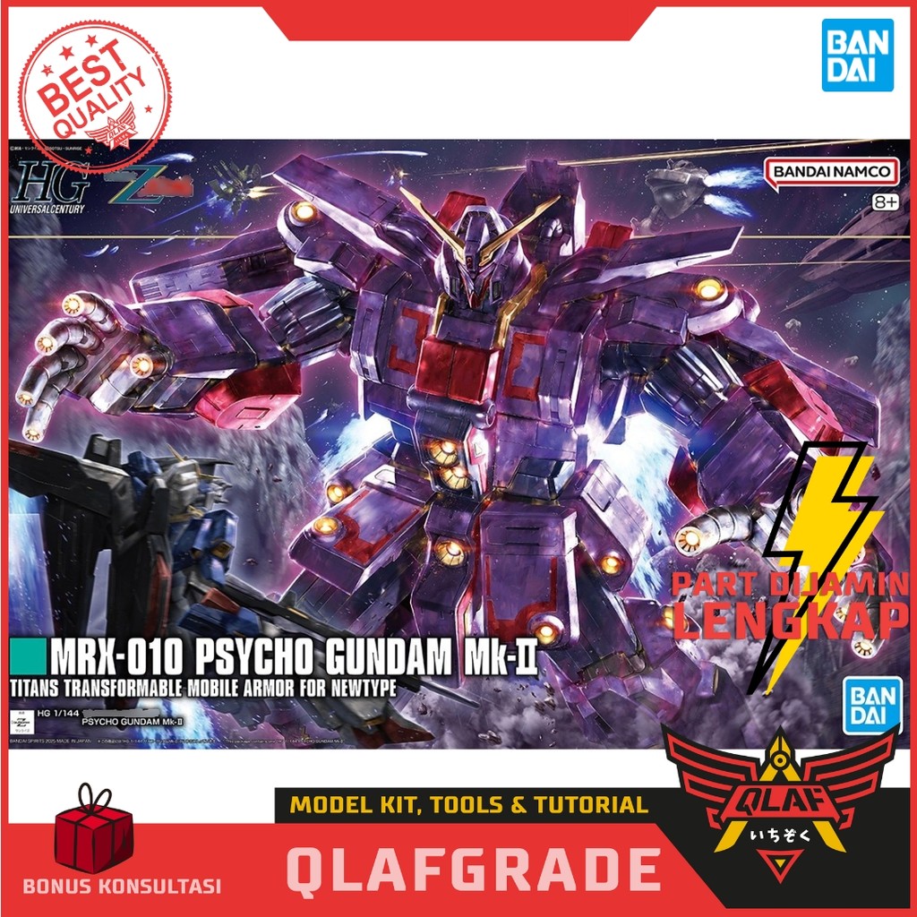 HG PSYCHO GUNDAM Mk - II 1/144 - High Grade Model Kit Bandai