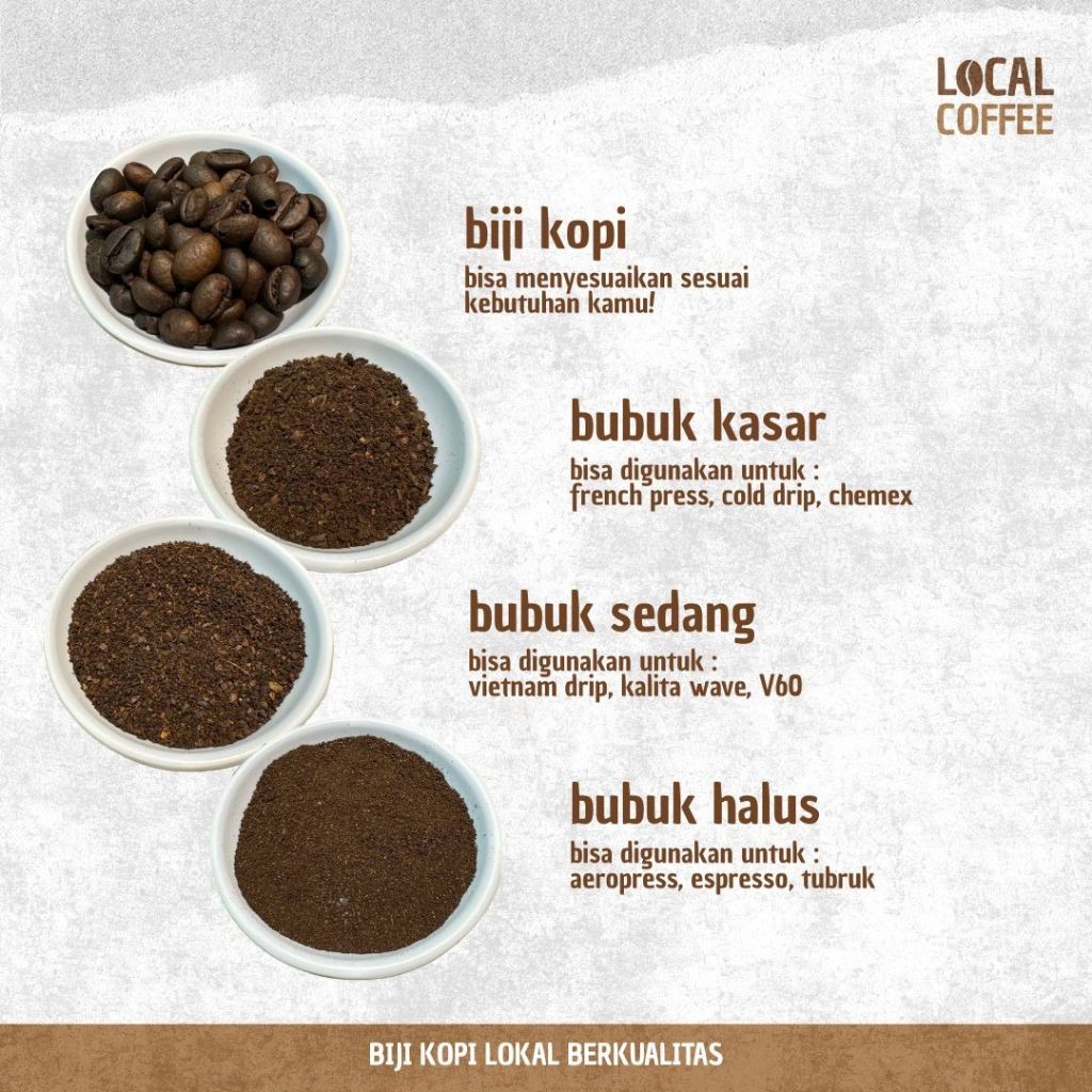 

JAMIN MURAH !!!Kopi Robusta Argopuro 250gr - 100% Biji Kopi(BISA LANGSUNG ORDER)