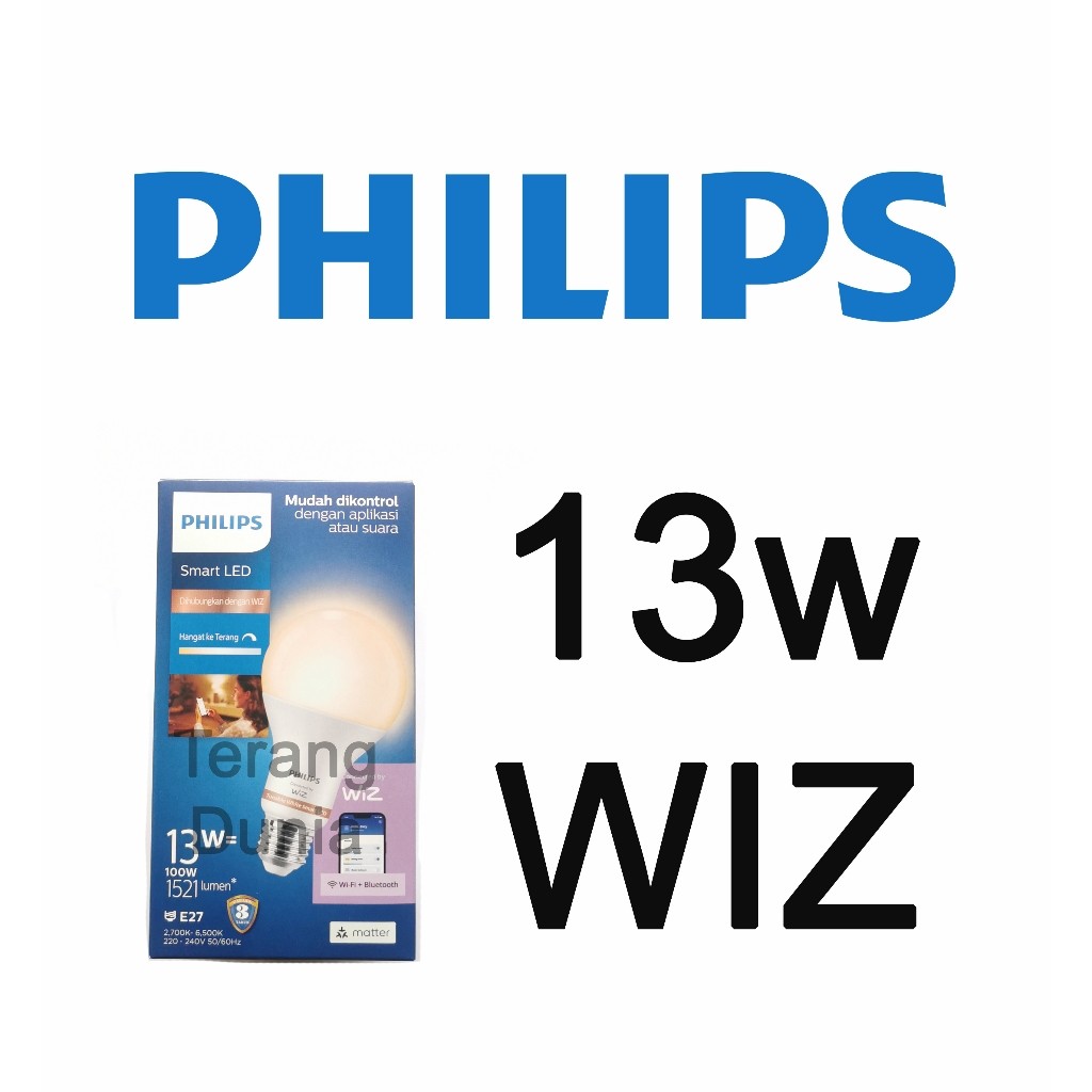 Bohlam Philips WIZ 13w Bohlam Wifi Philips 13w Philips WIZ 13w