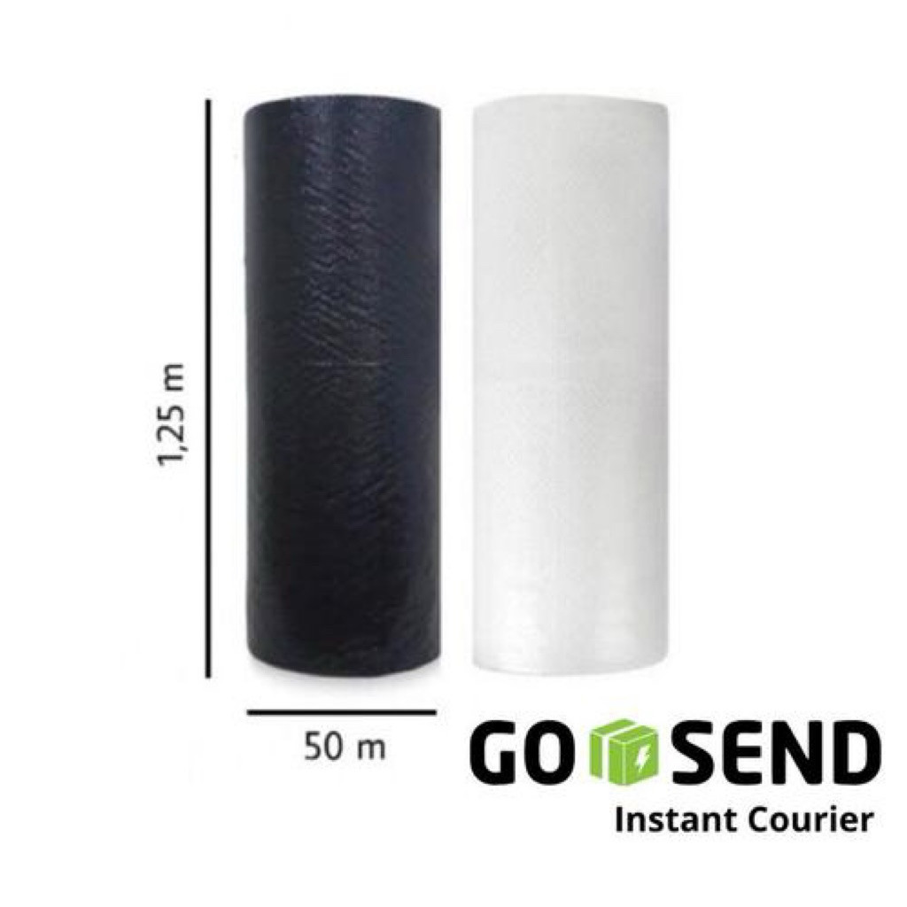 

BUBBLE WRAP TEBAL JUMBO UNTUK PACKING ONLINE 2,5KG HITAM / PUTIH UK 125CMx50MCO
