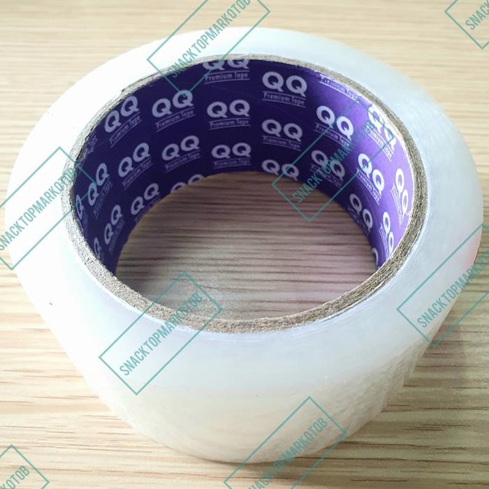 

f z e Lakban Bening/Coklat 2inch (45mm) 90Yard Tebal Murah Super Lengket - BENINGNG