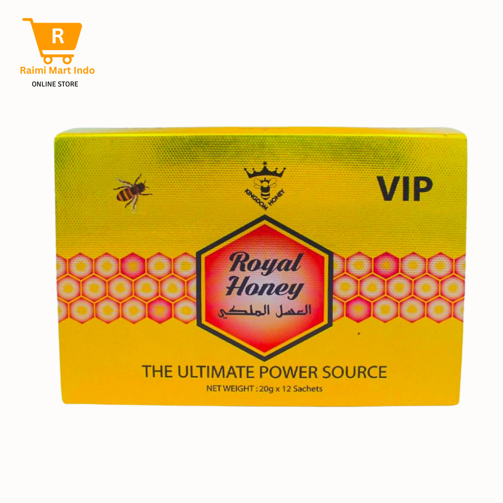 

Royal Yellow Honey Malaysian Honey One box with 12 Sachets From Vital Honey Royal Syrup