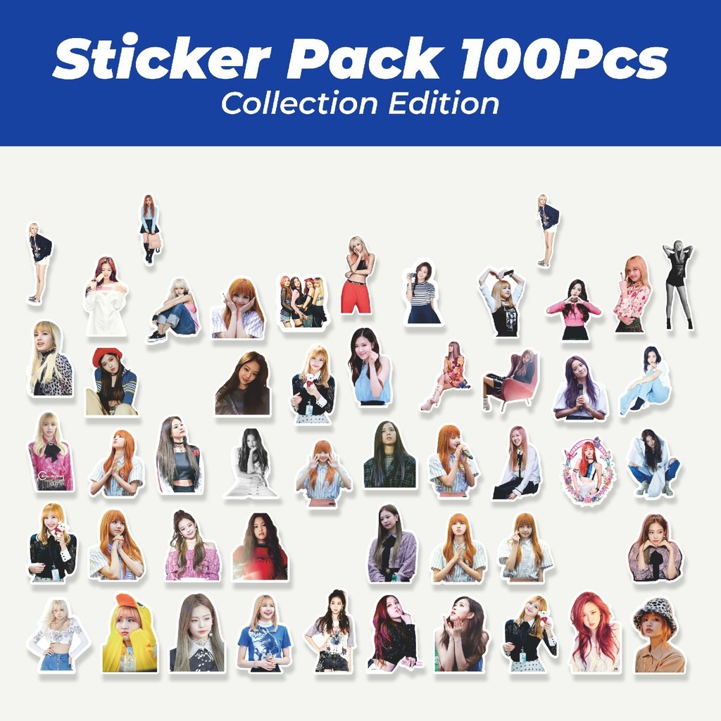 

Hot Stiker Girl Band Korea Black Pink Lucu Anti Air Stikers Berperekat Waterproof Sticker Decal Buat Motor Helm Buku Journal Koper Casing HP Laptop Botol Minum
