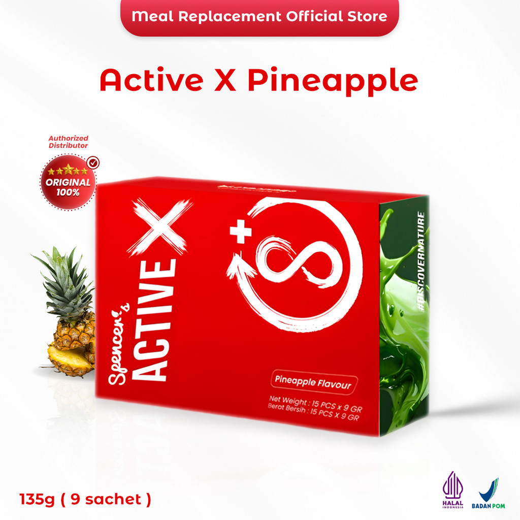 

Spencer's Active X Pineapple - Energy Drink
