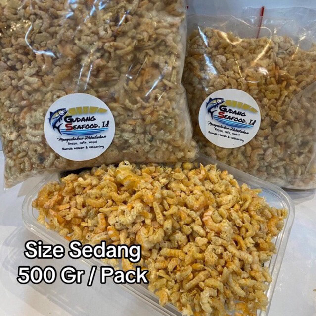 

Udang kering / ebi size sedang 500 gram / pack