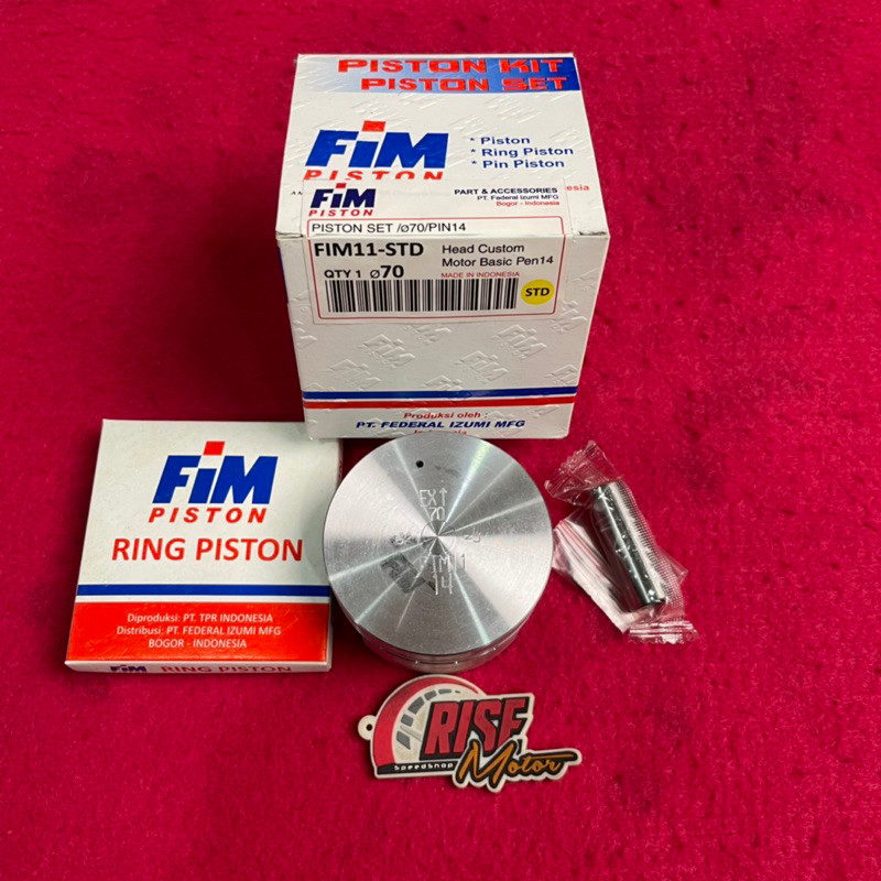 Piston 70 pen 14 Mentah FIM