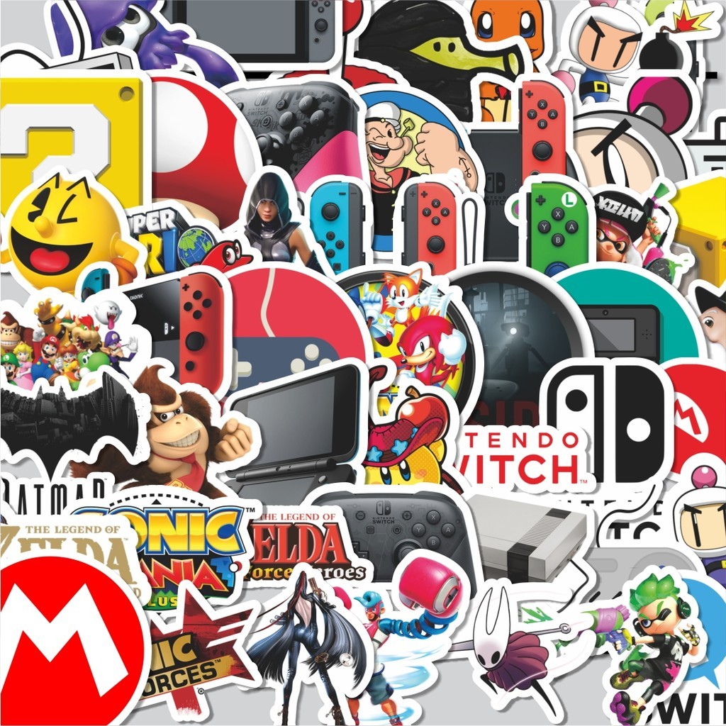 

Stiker Cutting Pack Stiker Koleksi Game Nintendo Isi 100Pcs Series Aesthetic Lucu Keren Untuk Koper Bahan Vynil