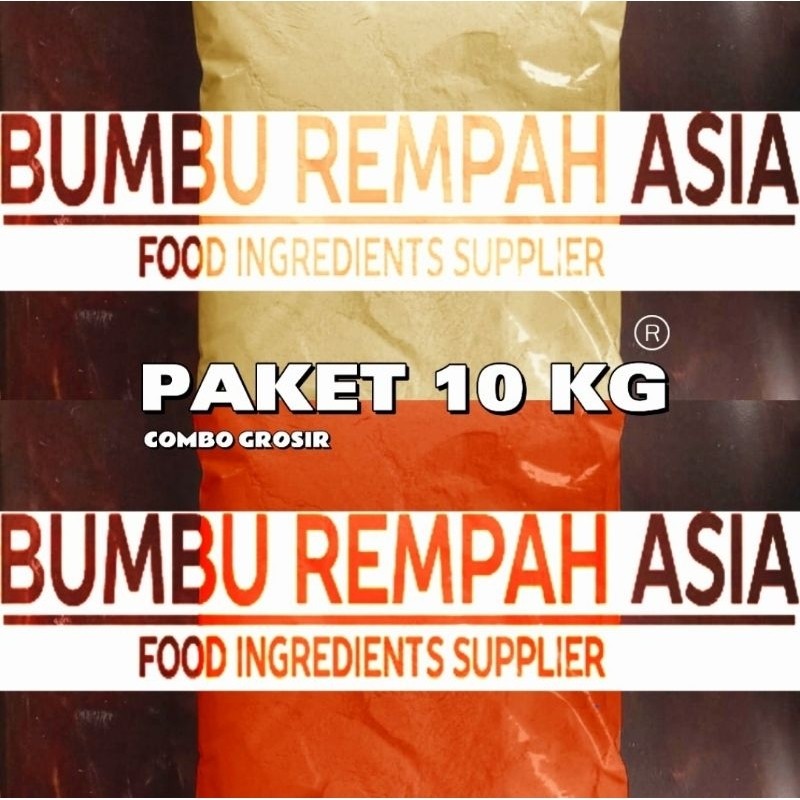 

New PAKET GROSIR 10 KG Premix Biang Tepung Premium dan Bumbu Marinasi PremiumPremium