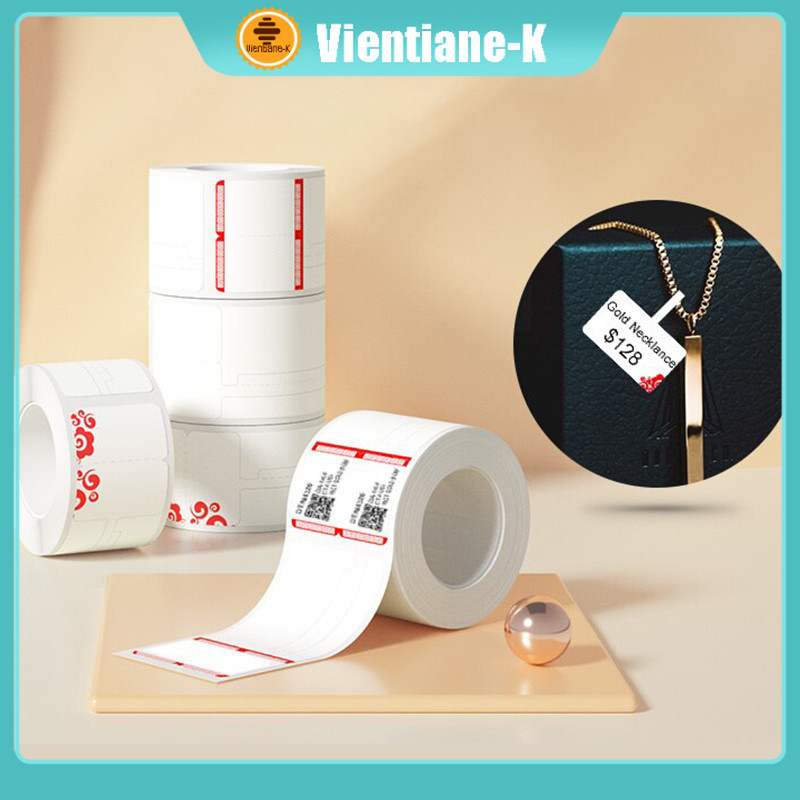 

100Pcs Sticker Label Perhiasan Jewellery / Label Barcode Perhiasan / Label Sticker Perhiasan