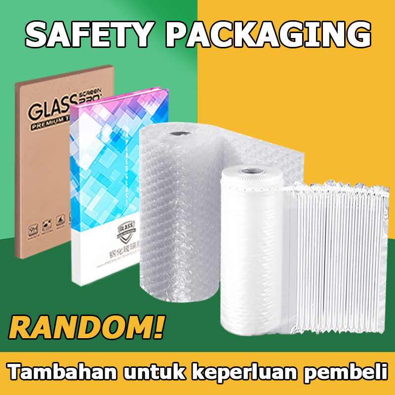 

READY Pengaman Tambahan Wrap Extra Dus + Bubble Wrap Tambahan Packingan