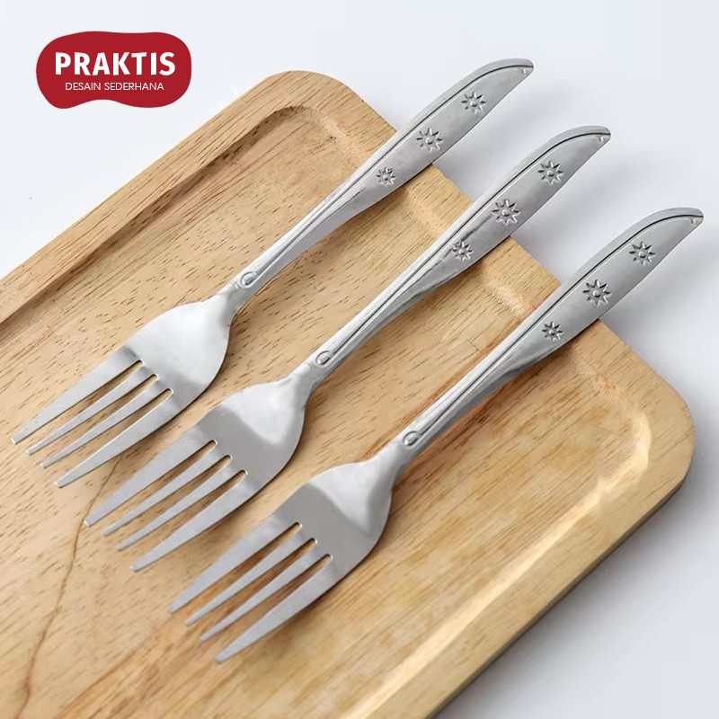 12pcs Sendok Garpu Alat Makan Stainless  / Sendok Garpu Set /  Sendok Garpu Stainless