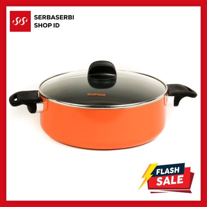 Panci Supor Non-stick Stockpot 26Cm S08A26