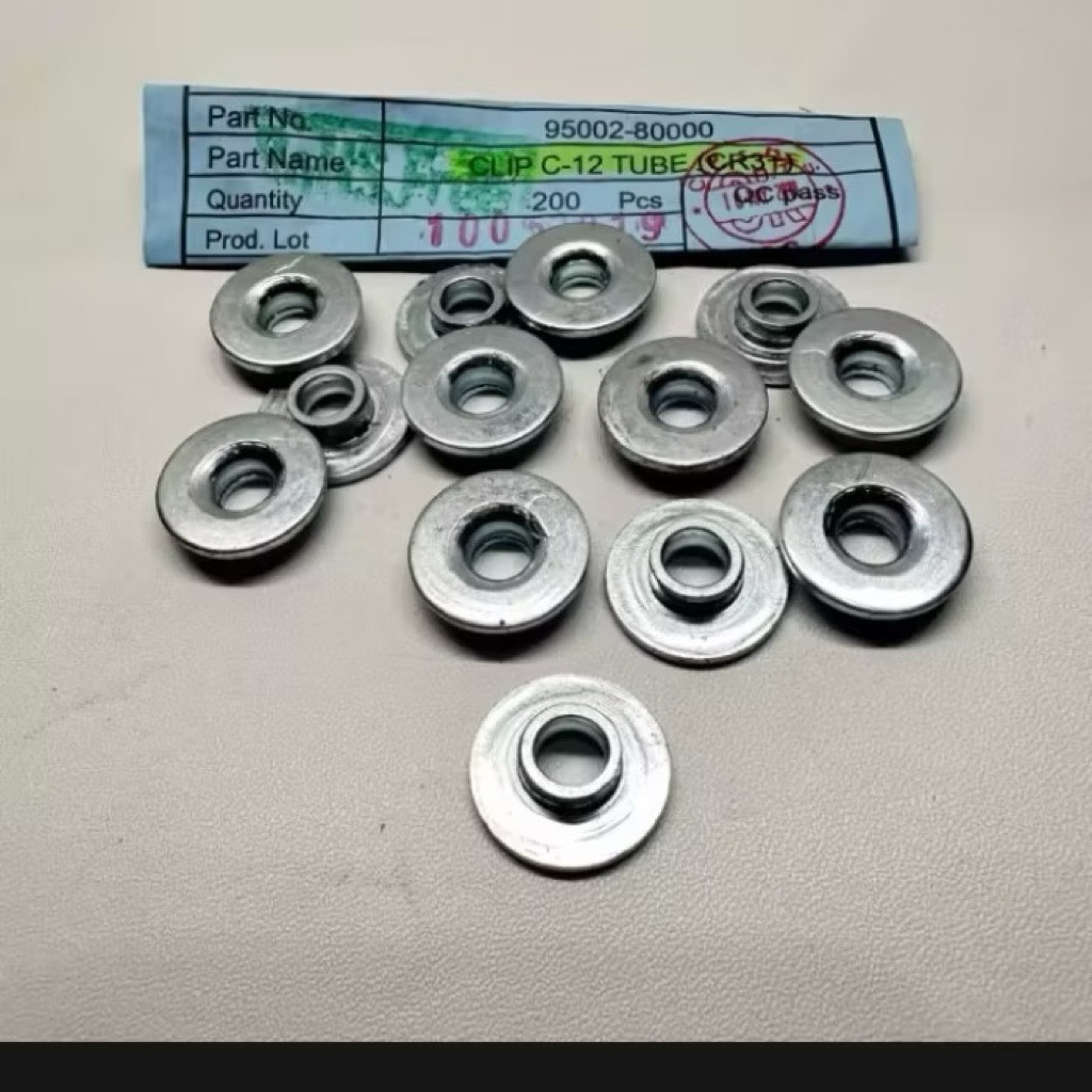 RING BODI M6 BAUT 10 BOS RING TOPI PENDEK ORI ring bosh