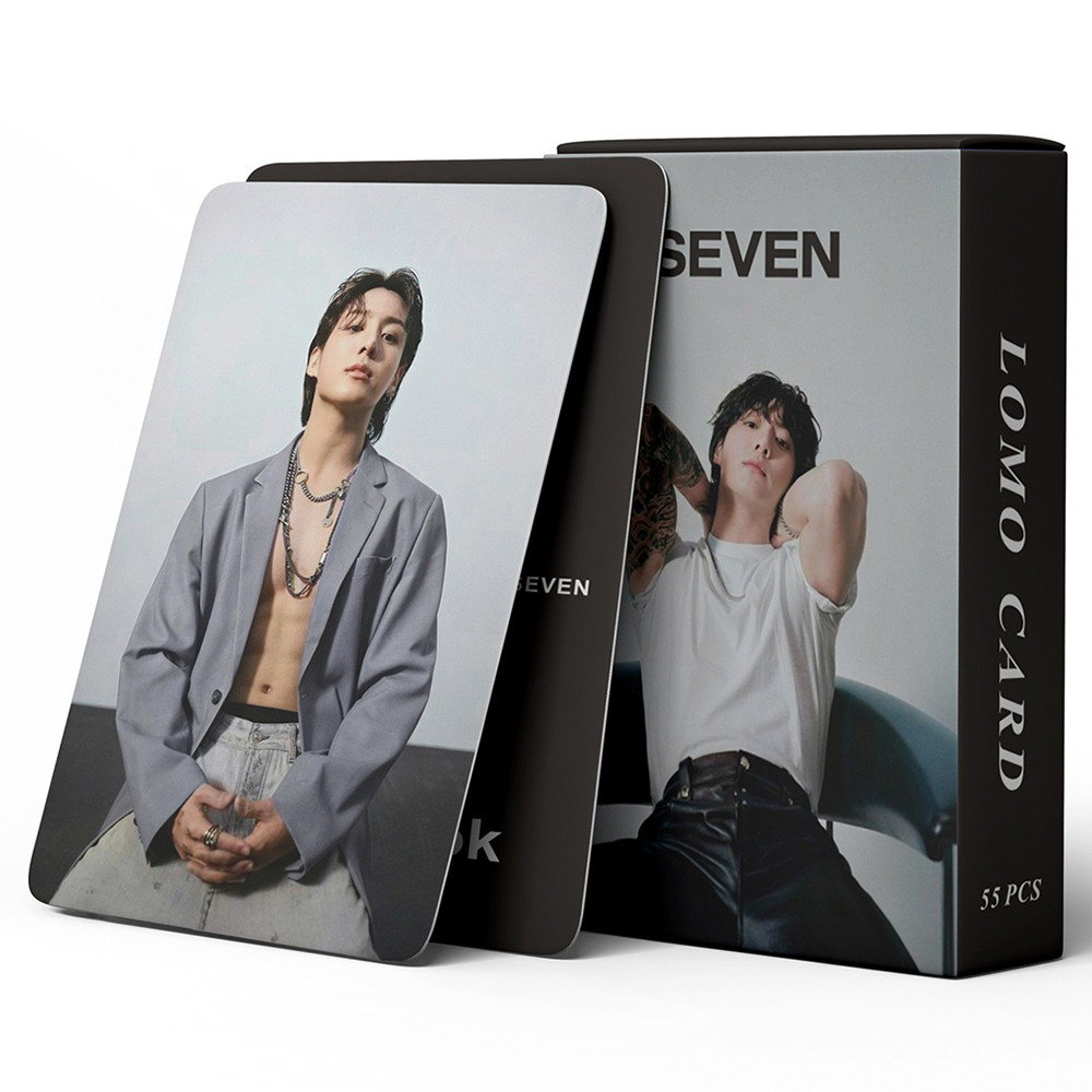 

55Pcs/Box Kpop Seven Solo Photocards Lomo Cards Photo Card for Fans Collection
