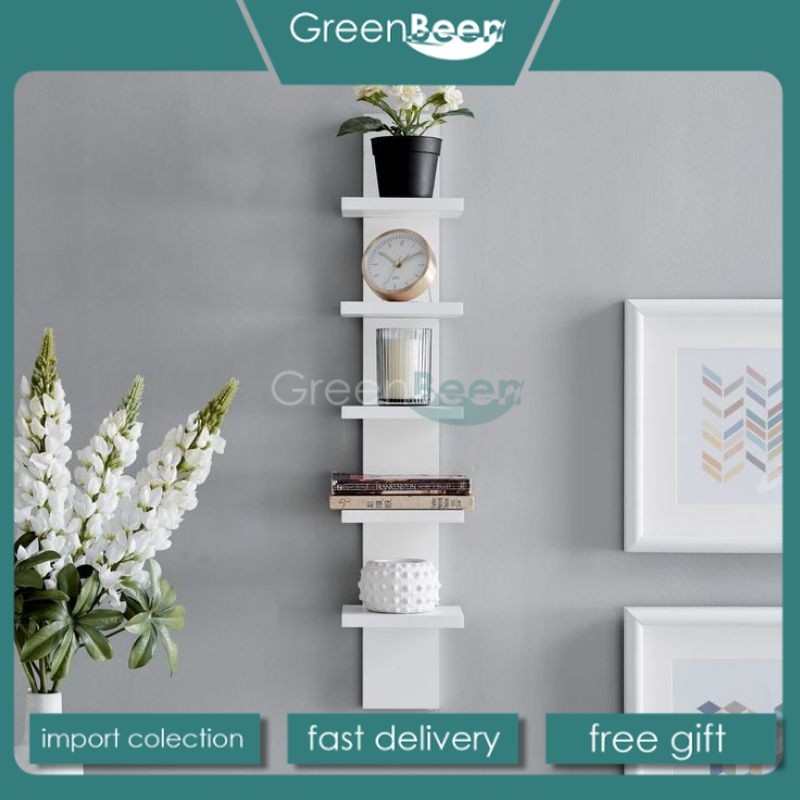 Rak Susun Minimalis Hiasan Dinding Rak Buku, Rak Gelas Gantung, Pot, Rak Mainan Gantung