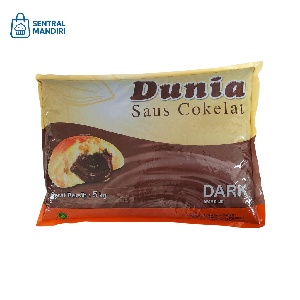 

Dunia Pasta Selai Cokelat Filling 5Kg, Isian Roti.