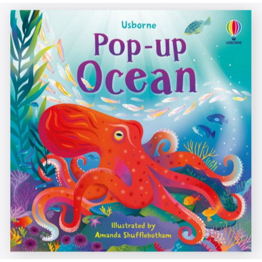 [ABCKIDS] Usborne Pop-up Ocean Book SEGEL - Buku Timbul 3D - Hard Cover Pop up Book edukasi Impor An