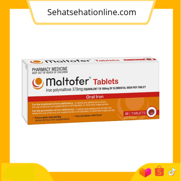 Maltofer Tablet Kunyah - 30 Tablet suplemen zat besi