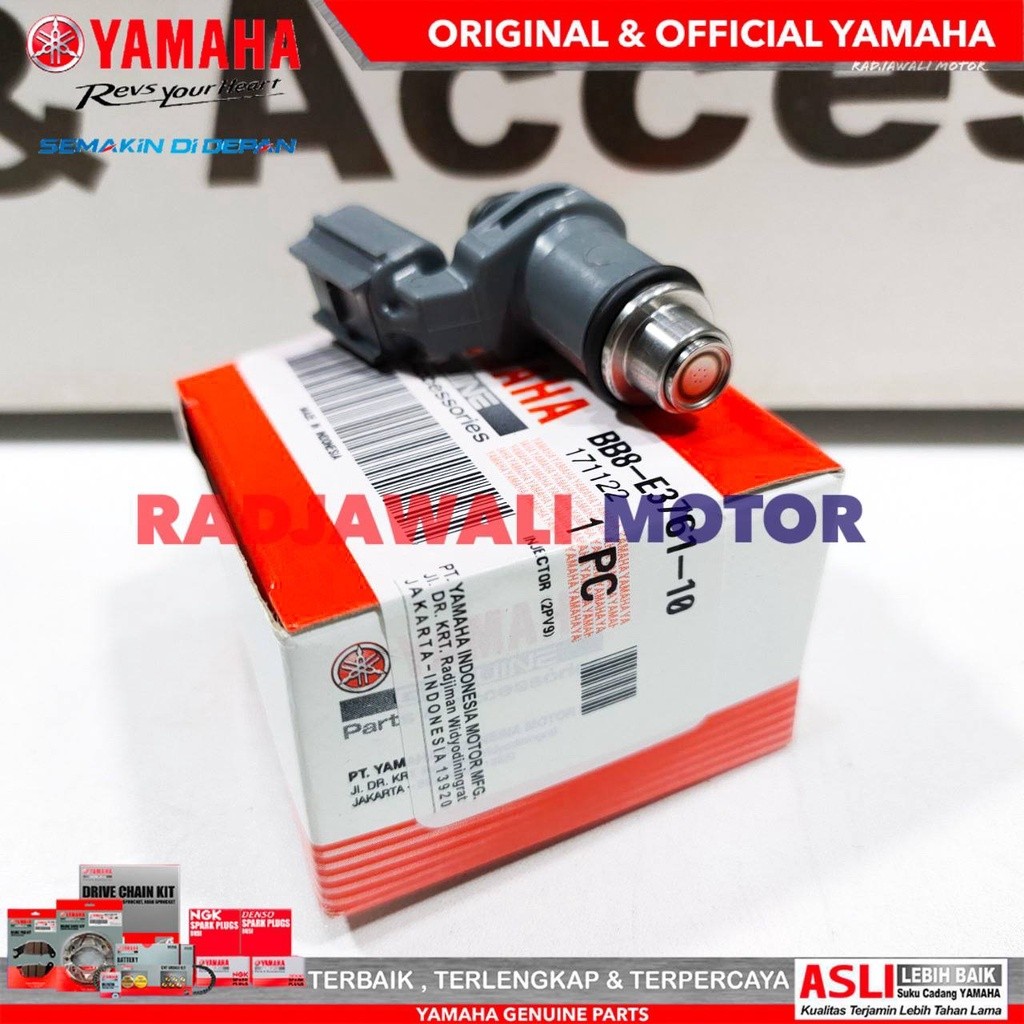 INJEKTOR INJECTOR AEROX 155, ALL NEW NMAX ASLI ORIGINAL YAMAHA BB8-E3761-10