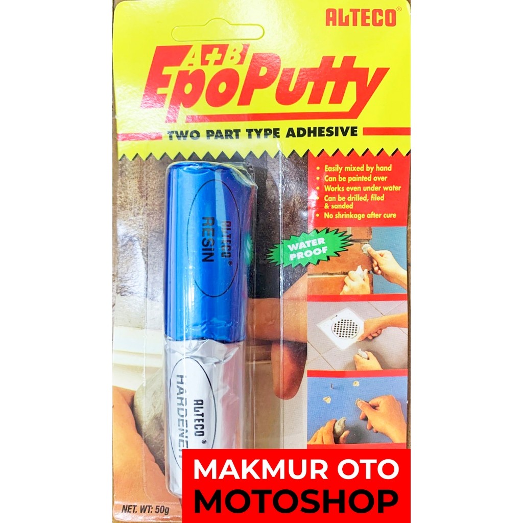 

50G Lem Epo Putty ALTECO lem porting lem pipa