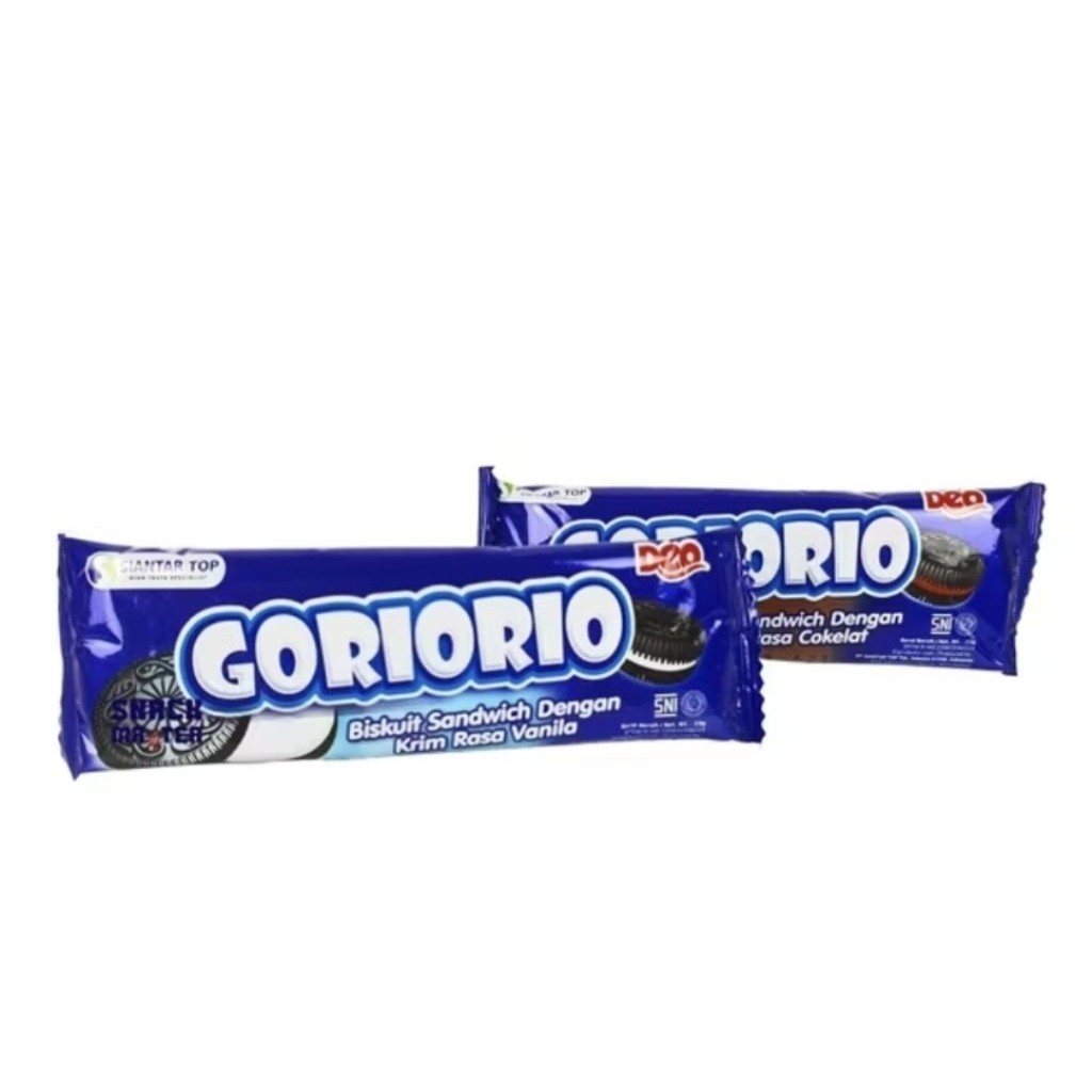 

GORIORIO SANDWICH 1 PACK ISI 20 BKS X 10 GRAM