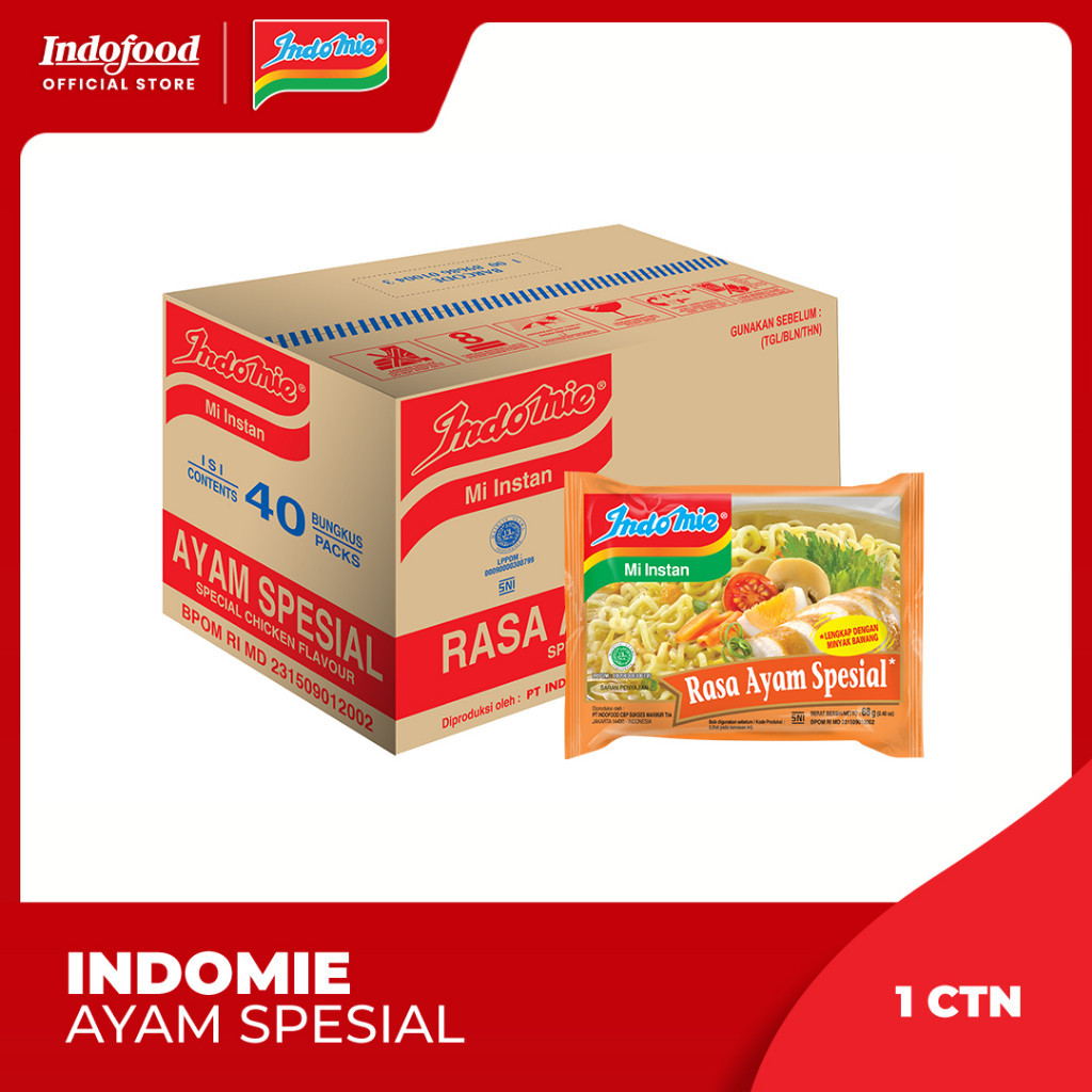 

1 ctn - Indomie Ayam Spesial