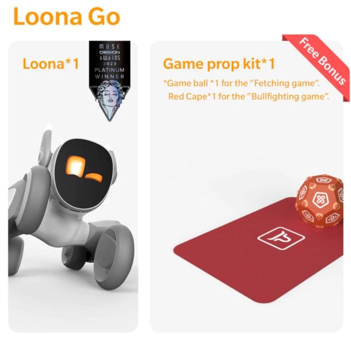 LOONA SMART ROBOT PET BOT (NOT EMO ROBOT EMO PET) - LOONA GO