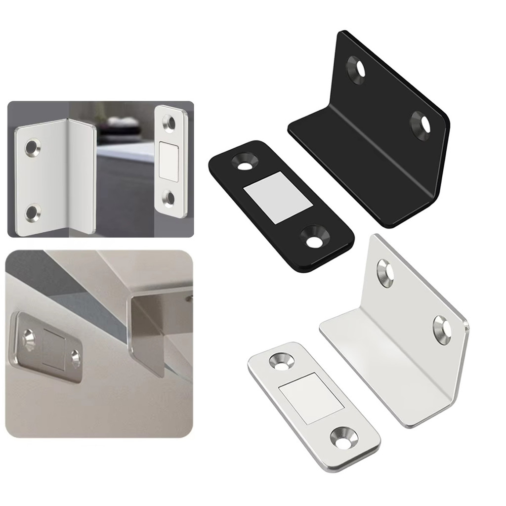 Magnet pintu / magnet lemari pintu / penahan pintu magnet - (Instalasi dua arah) untuk Lemari / laci