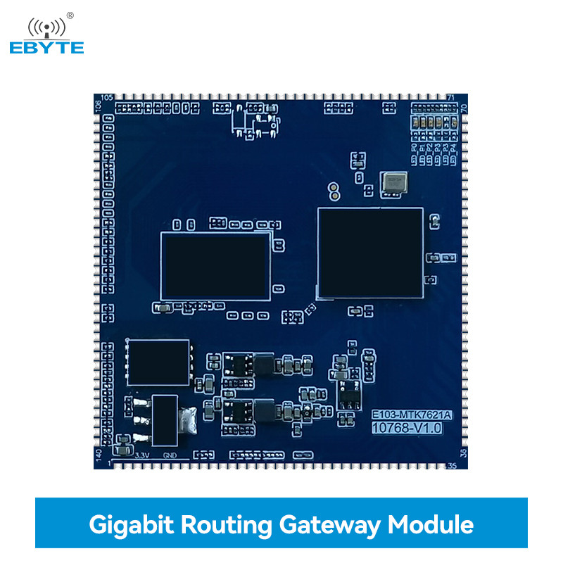 Gigabit Routing Gateway Module WiFi 2.4GHz MT7621A Chip 1000mbps EBYTE EWM103-WF7621A Support Multi 