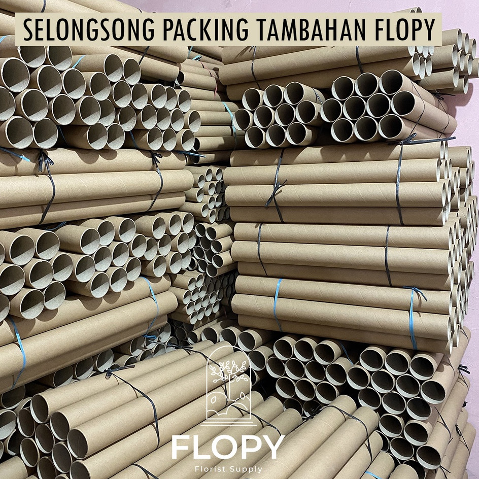 

[TIDAK DIJUAL TERPISAH] PACKING TABUNG TAMBAHAN / Selongsong / Paper Core Tebal / Packing kardus panjang