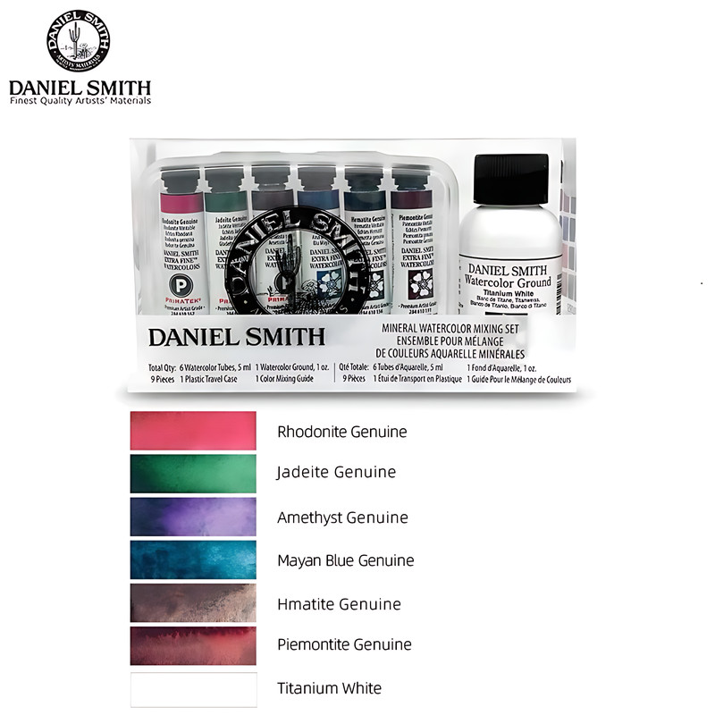 

Daniel Smith Professional Artist 5ml 6 Colors 30ml Primer Watercolor Pigments Mineral Pigments Basic Starter Acuarelas Set