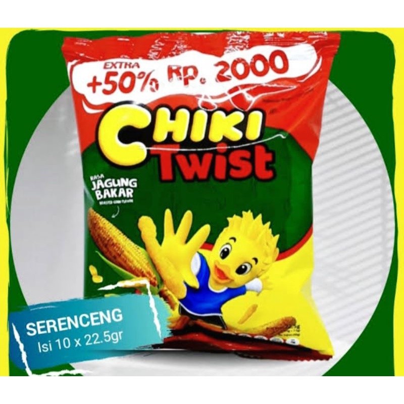 

Chiki Twist ( isi 10 pcs @23gr )
