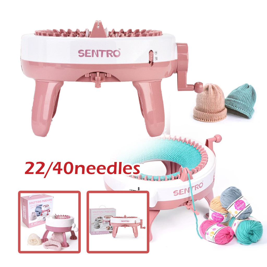 Mesin rajut jarum 22/40, sweater rajut tangan, topi, syal, artefak wol, otomatis, rajutan tangan, ma