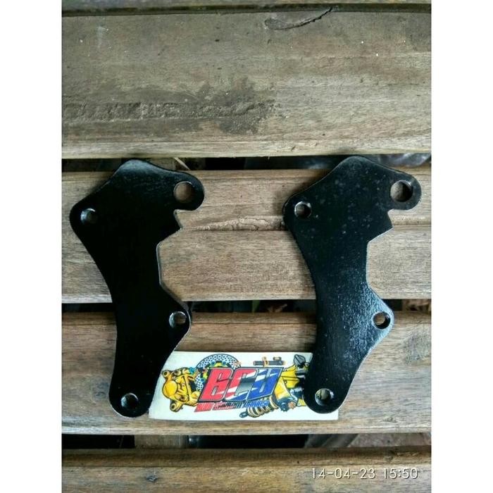 breket cakram depan honda CRF piringan diameter 300mm dan 320mm  300mm