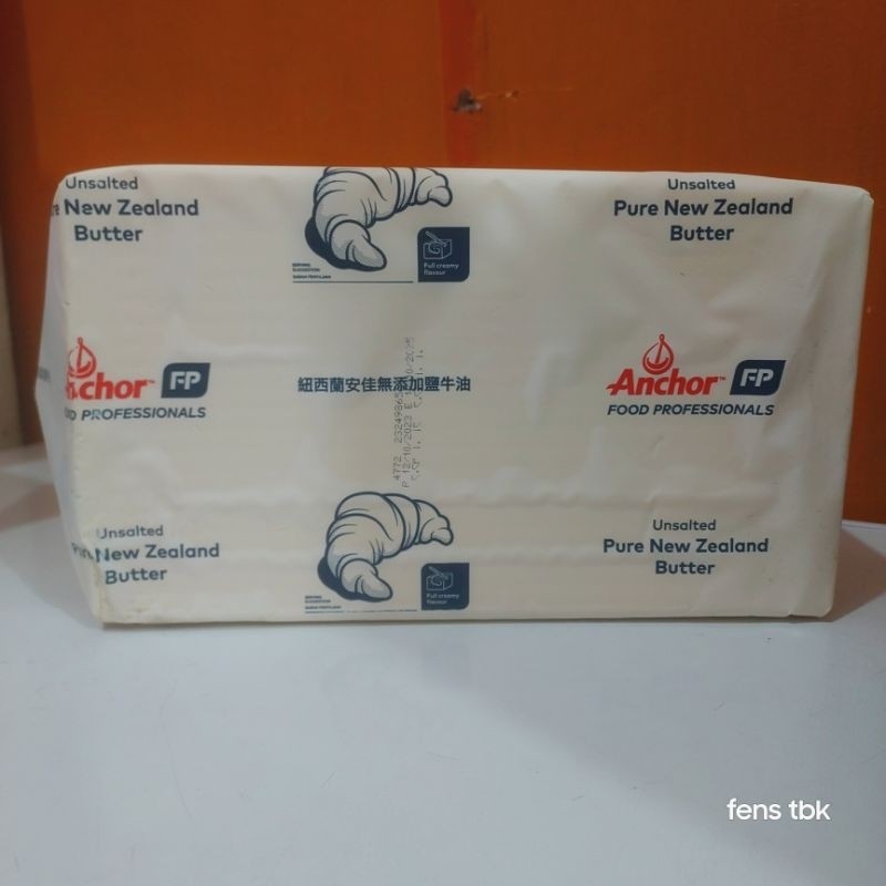 

BUTTER ANCHOR UNSALTED BULK REPACK 500 GR