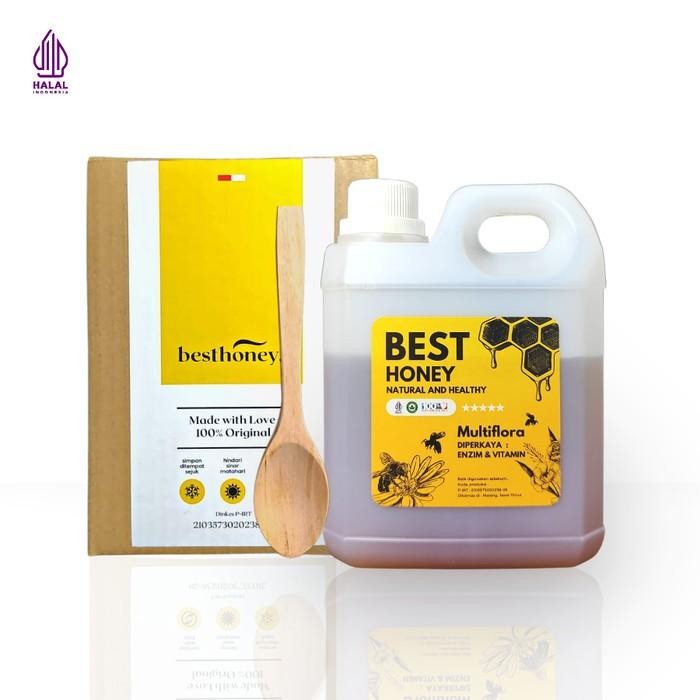 

Hot Produk Madu Asli 1kg Multiflora Original Natural Best Honey Promo - 1 KG Terbaik dan Terlaris