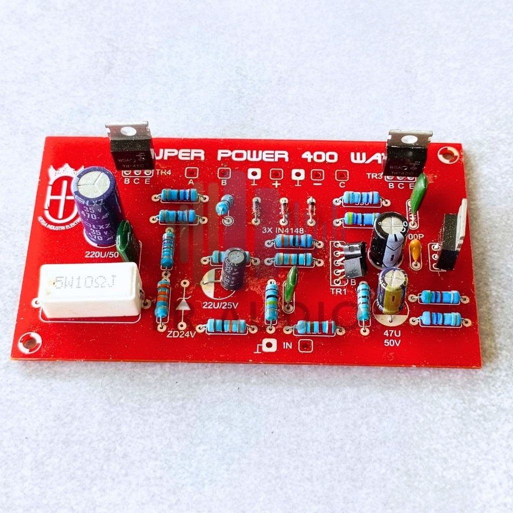 Kit Power Ampli 400W – Audio Mantap & Anti Noise