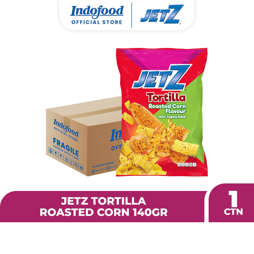 

CTN - JetZ Tortilla Rasa Jagung Bakar 140 Gr