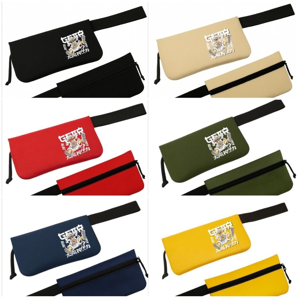 

Pouch Tempat Pensil Case Anime One Piece Monkey D Luffy Gear5 Hand bag