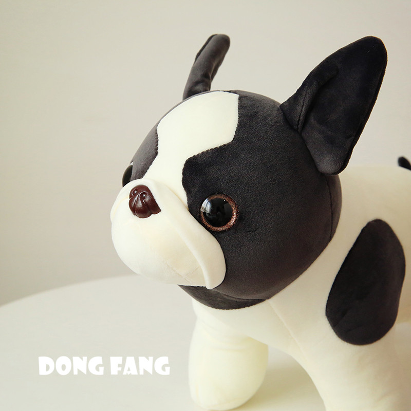 30cm Size French Bulldog Dog Plush Doll Model Toy