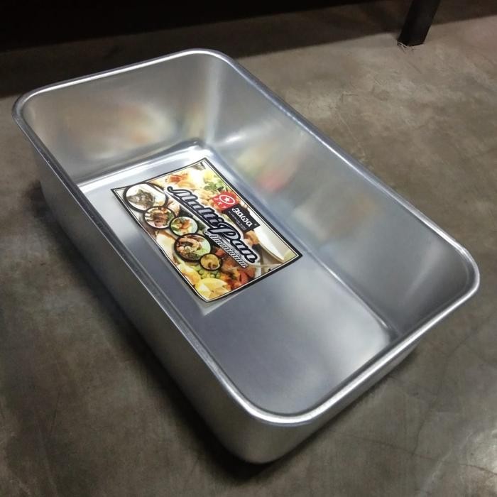 Box Alumunium Jawa/ Wadah Makanan bahan alumunium