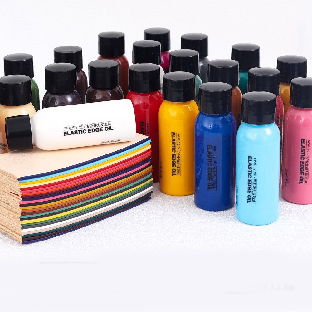 

Leather Paint Set DIY Crafts Leather Elastic Edge Paint Edge Oil Dye Repair 30ML Leathercraft Tool Sets Accessories