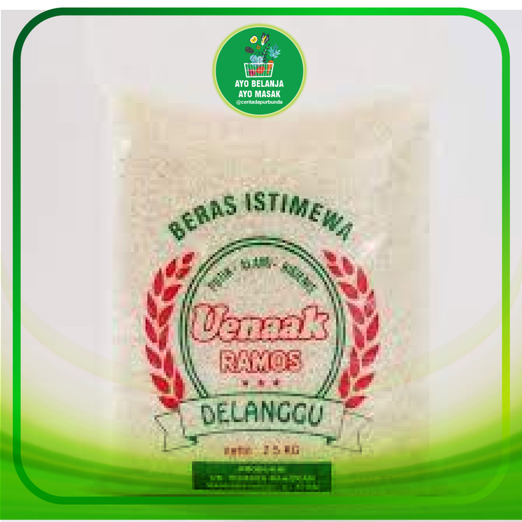 

Beras Ramos kemasan 2,5 kilogram