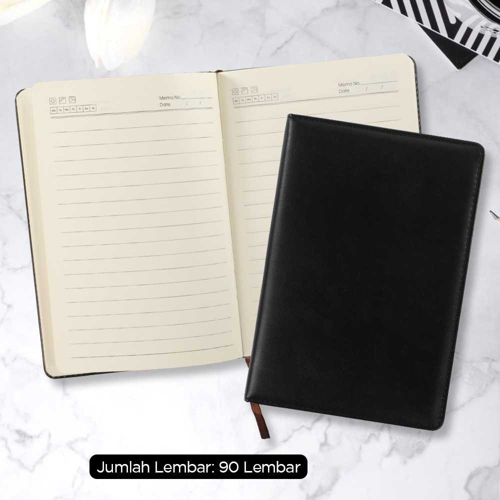 

INOVSSTR Toddi Buku Jurnal Hardcover Notebook Diary 72GSM 180 Halaman Grid - 1623