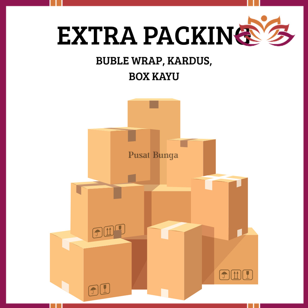 

Tambahan Packing Bubble Wrab Dan Kardus Pengaman Paket Extra Packing
