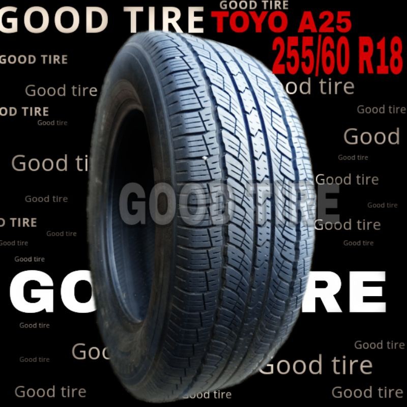 (HEMAT 2BAN) TOYO OPEN COUNTRY A25 255-60-18 R18 RING 18 COPOTAN SEKEN SECOND BEKAS BAN MOBIL FORD E